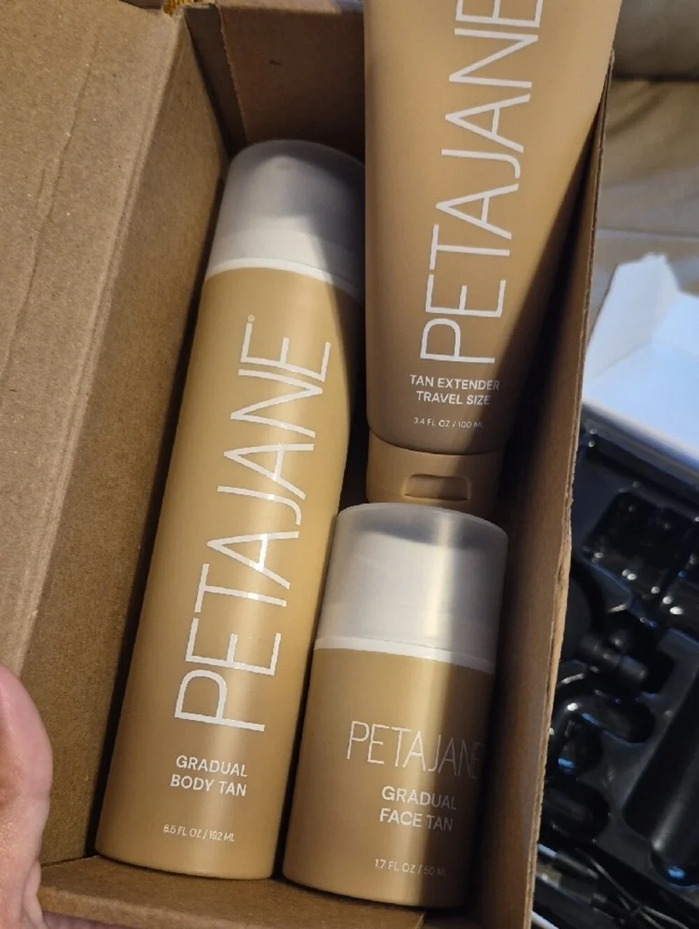 PETAJANE Award Winning Self Tanners Set Nwt